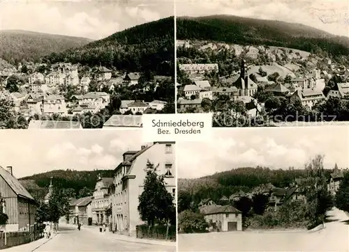 AK / Ansichtskarte Schmiedeberg  Dippoldiswalde Ortsansichten 