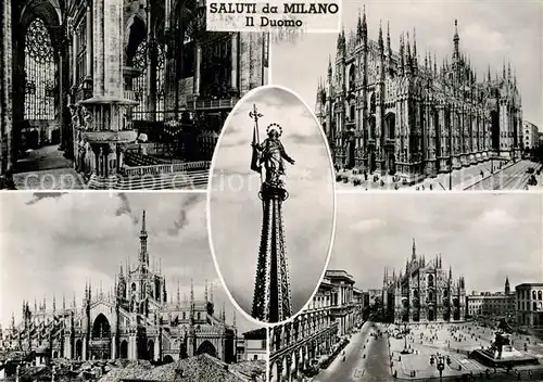 AK / Ansichtskarte Milano Duomo  Kat. Italien