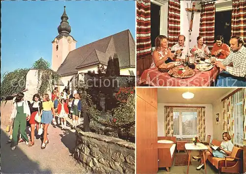 AK / Ansichtskarte Biberbach Niederoesterreich Gasthof Pension Kappl  Kat. Biberbach