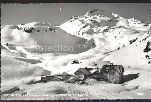 AK / Ansichtskarte Radstaedter Tauern Seekarhaus Seekarspitze Kat. Salzburg