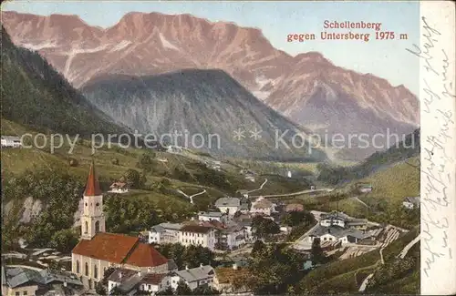 AK / Ansichtskarte Untersberg Schellenberg Kat. Salzburg