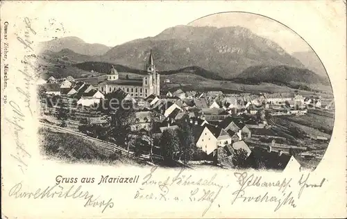 AK / Ansichtskarte Mariazell Steiermark Teilansicht Kat. Mariazell