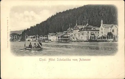 AK / Ansichtskarte Achensee Hotel Scholastika Kat. Eben am Achensee