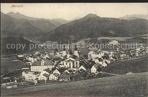 AK / Ansichtskarte Mariazell Steiermark Ortsansicht Kat. Mariazell