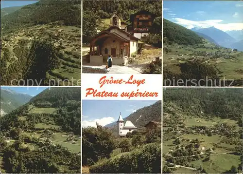 AK / Ansichtskarte Grone Loye Panorama Plateau superieur Alpes