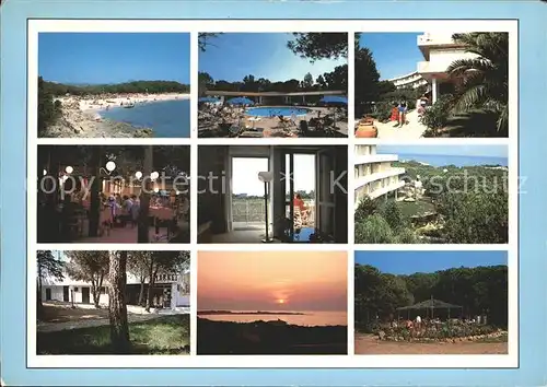 AK / Ansichtskarte Cala Liberotto Hotel Tirreno Swimming Pool Strand Abendstimmung Meerblick