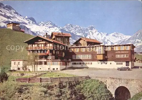 AK / Ansichtskarte Inner Arosa Hotel Brueggli Alpenblick Kat. Innerarosa