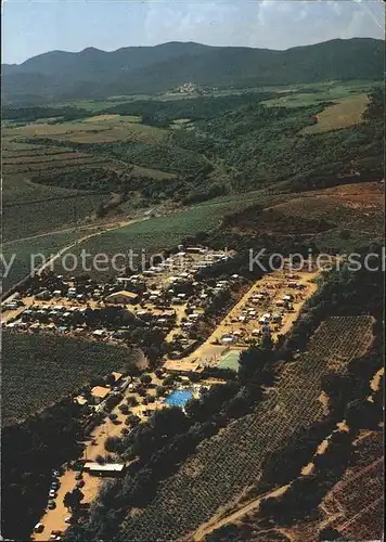 AK / Ansichtskarte Laurens Hotel de Plein Air L Oliveraie Camp de Loisirs Confort vue aerienne Kat. Laurens