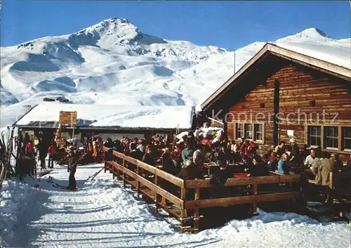 AK / Ansichtskarte Arosa GR Tschuggenhuette Berghaus Wintersportplatz Kat. Arosa