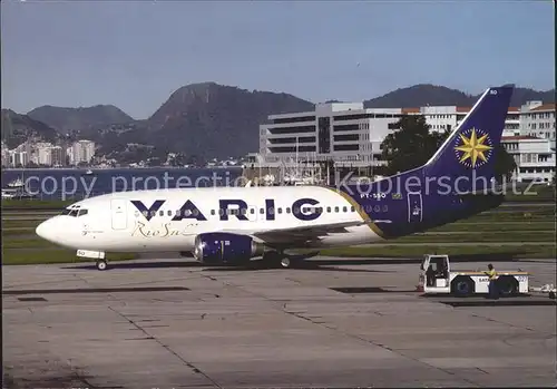 AK / Ansichtskarte Flugzeuge Zivil Varig Rio Sul Boeing 737 53A PT SSO  Kat. Airplanes Avions