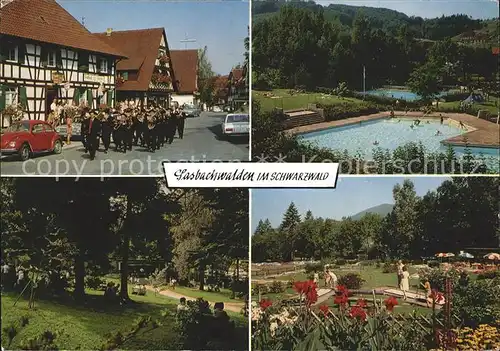 AK / Ansichtskarte Sasbachwalden Minigolf Schwimmbad Kat. Sasbachwalden