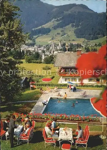AK / Ansichtskarte Kitzbuehel Tirol Gartenhotel Tennerhof Kat. Kitzbuehel