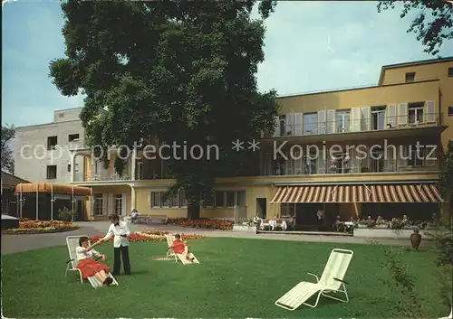 AK / Ansichtskarte Bad Schinznach Kurhotel Habsburg Kat. Bad Schinznach