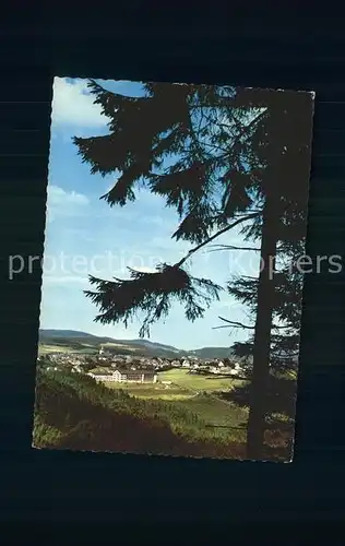 AK / Ansichtskarte Winterberg Hochsauerland mit Ursulinenkloster Kat. Winterberg