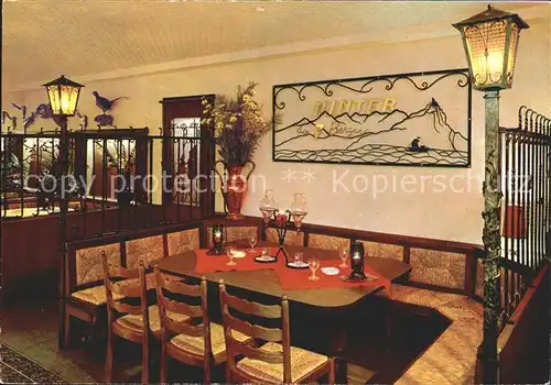 AK / Ansichtskarte Koenigswinter Hotel Restaurant Rehingold Zwergenklause Kat. Koenigswinter