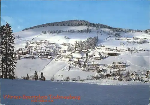 AK / Ansichtskarte Todtnauberg Skigebiet Kat. Todtnau
