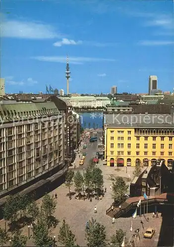 AK / Ansichtskarte Hamburg Gerhard Hauptmann Platz mit Fernsehturm Kat. Hamburg