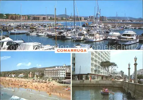AK / Ansichtskarte Comarruga Tarragona Hafen Strand Kat. Tarragona Costa Dorada