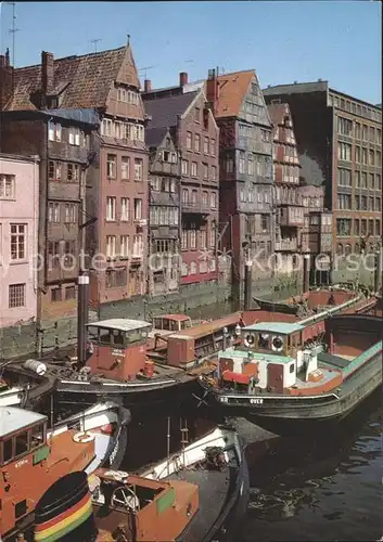 AK / Ansichtskarte Hamburg alte Haeuser am Nicolaifleet Kat. Hamburg