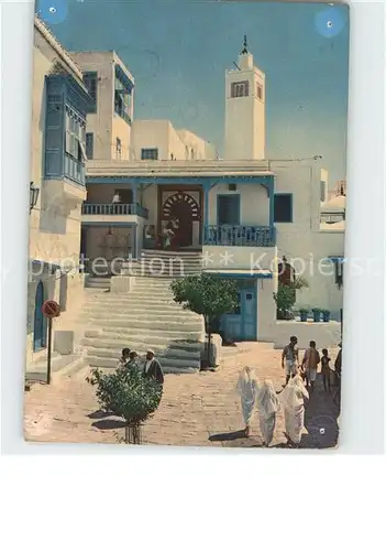 AK / Ansichtskarte Sidi Bou Said Cafe Nattes  Kat. Tunesien