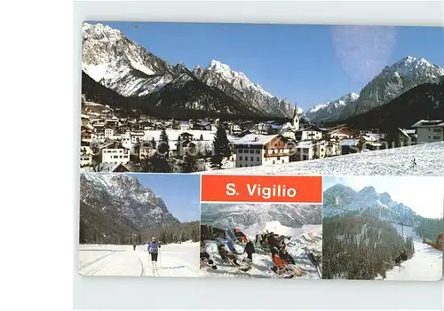 AK / Ansichtskarte San Vigilio Di Marebbe Ski Sesselbahn 