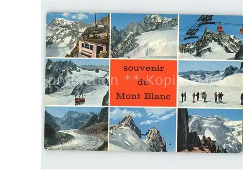 AK / Ansichtskarte Chamonix Mont Blanc Luftsteilbahn Ski Station Kat. Chamonix Mont Blanc