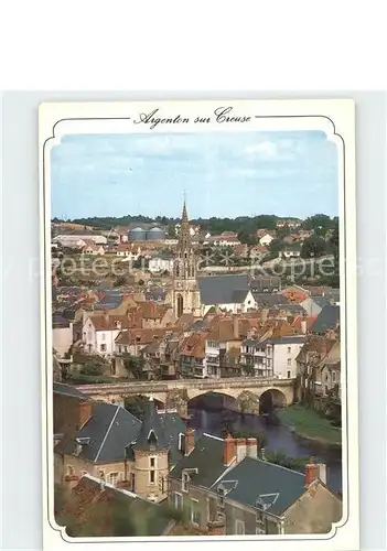 AK / Ansichtskarte Argenton sur Creuse Vieux Pont Eglise St. Sauveur  Kat. Argenton sur Creuse