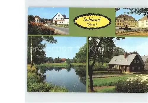 AK / Ansichtskarte Sohland Spree Polytechnische Oberschule Gerhart Hauptmann Stausee Kat. Sohland Spree