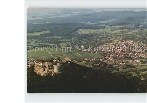 AK / Ansichtskarte Beuren Nuertingen Fliegeraufnahme Schloss  Kat. Beuren