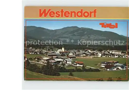 AK / Ansichtskarte Westendorf Tirol Markbachjoch Rosskopf  Kat. Westendorf