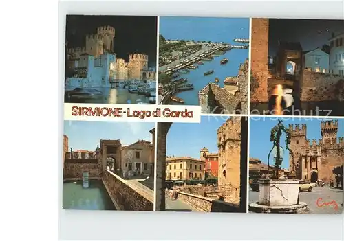 AK / Ansichtskarte Sirmione Lago di Garda Teilansichten  Kat. Italien