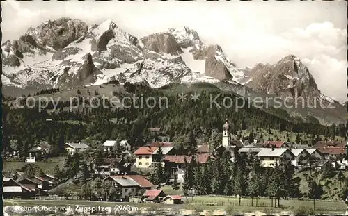 AK / Ansichtskarte Kruen Zugspitze Kat. Kruen