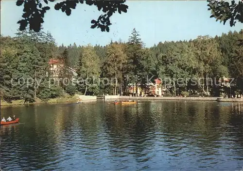 AK / Ansichtskarte Bad Sachsa Harz Schmelzteich Kat. Bad Sachsa