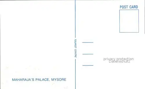 AK / Ansichtskarte Mysore Maharaja s Palace Kat. Mysore