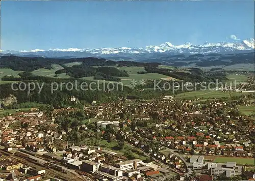 AK / Ansichtskarte Burgdorf Bern Alpen Fliegeraufnahme Kat. Hasle Burgdorf