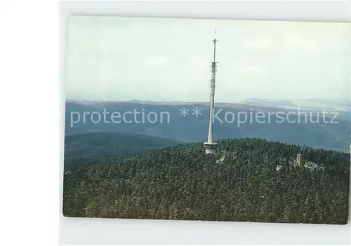 AK / Ansichtskarte Funkturm Rundfunkturm Asenturm Ochsenkopf Fichtelgebirge Kat. Gebaeude