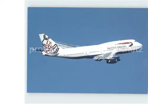 AK / Ansichtskarte Flugzeuge Zivil British Airways Boeing 747 436 G BNLG cn 24049  Kat. Airplanes Avions