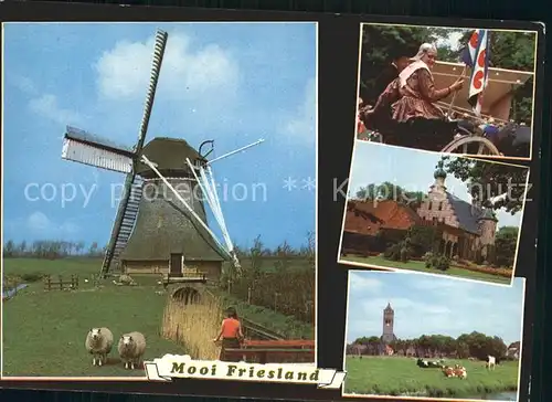 AK / Ansichtskarte Friesland Niederlande Muehle  Kat. Region