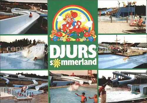AK / Ansichtskarte Djurs Sommerland Schwimmbad Rutsche