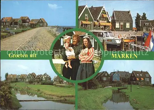 AK / Ansichtskarte Marken Niederlande Haeuser am Wasser Kat. Niederlande