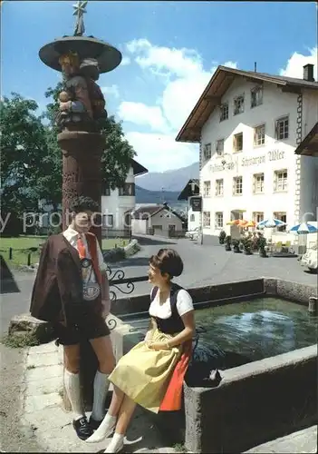 AK / Ansichtskarte Pfaffenhofen Tirol Gasthaus Pension Schwarzer Adler  Kat. Pfaffenhofen