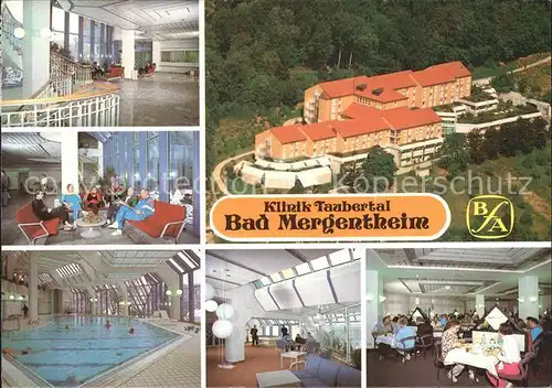 AK / Ansichtskarte Bad Mergentheim Klinik Taubertal Kat. Bad Mergentheim