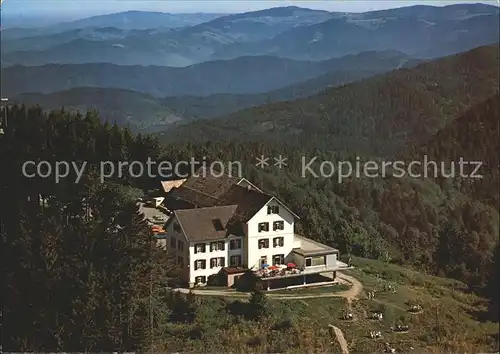 AK / Ansichtskarte Badenweiler Hotel Hochblauen Fliegeraufnahme Kat. Badenweiler