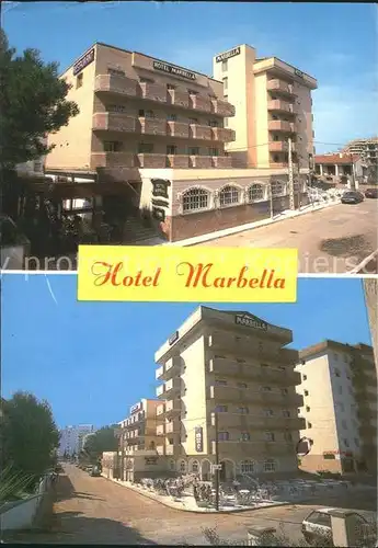 AK / Ansichtskarte Rosas Costa Brava Cataluna Hotel Marbella Playa Santa Margarita Kat. Alt Emporda