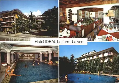 AK / Ansichtskarte Leifers Laives Suedtirol Hotel Ideal  Kat. Bozen Suedtirol