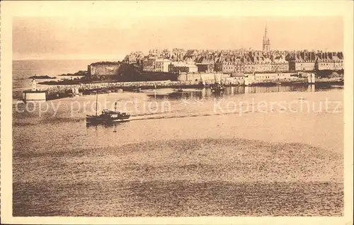 AK / Ansichtskarte Saint Malo Ille et Vilaine Bretagne Gesamtansicht Kat. Saint Malo