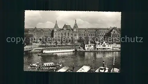 AK / Ansichtskarte Amsterdam Niederlande Hauptbahnhof Kat. Amsterdam