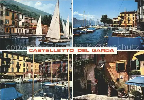 AK / Ansichtskarte Castelletto Hafen Partie in der Altstsdt Kat. Italien