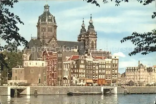 AK / Ansichtskarte Amsterdam Niederlande Sankt Nikolauskirche und Klageturm Kat. Amsterdam