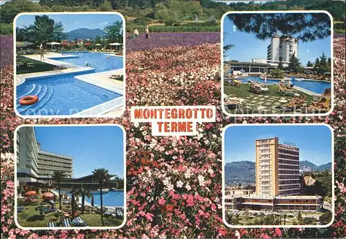 AK / Ansichtskarte Montegrotto Terme Stazione Internazionale di Cura e Soggiorno Thermalbad Hotel Blumenwiese Kat. 
